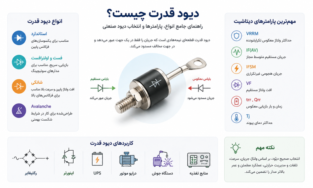 دیود قدرت چیست